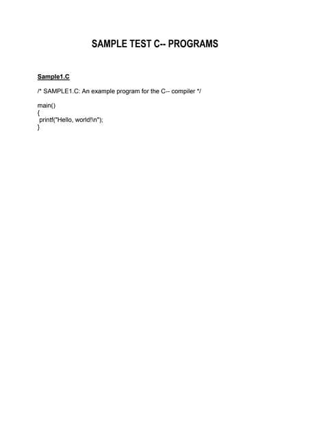 Sample Program in C++ 的图像结果