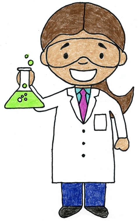 How to Draw a Scientist: Easy Step-by-Step Art Lesson for Kids