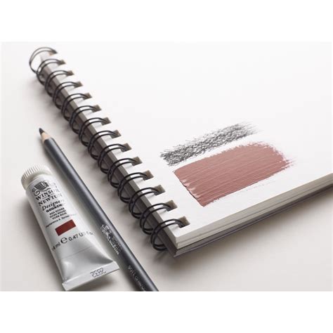 W&N Mixed Media Paper - Fine Grain 250 GSM - Natural White Short Side ...