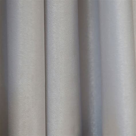 Satiny Touch Ash Gray Sheer Curtain