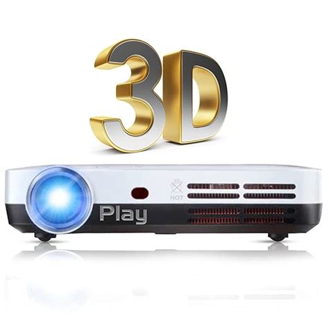 PLAY 3D (4K) Ultra HD Projector with DLP Technology and Quad Core ...