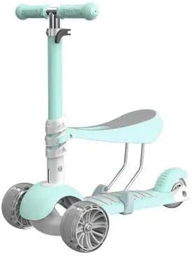 Milaasha 3 in 1 Children Scooter Can Slide and Sit,with PU Flash Wheel ...