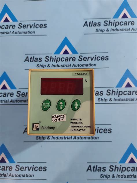 PRADEEP RTD-2000 REMOTE WINDING TEMPERATURE INDICATOR – Atlas Shipcare ...