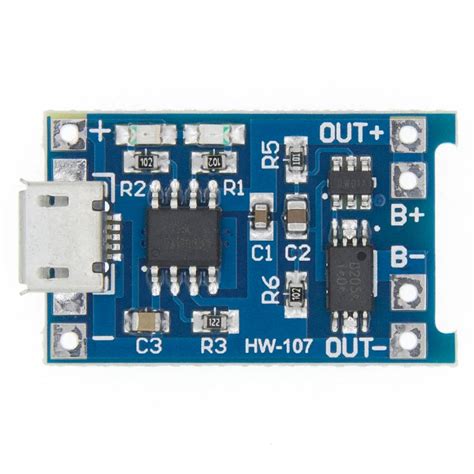 TP4056 Battery Charging Module – with Protection – For Li-ion Battery ...