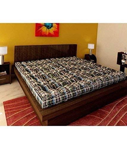 IRA Bed Cotton Filled Box Type Folding Portable Mattress for Bed ...