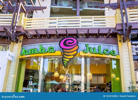 Jamba Juice sign editorial photo. Image of restaurant - 161010206