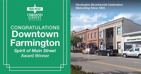 Main Street Awards | Oakland County, MI