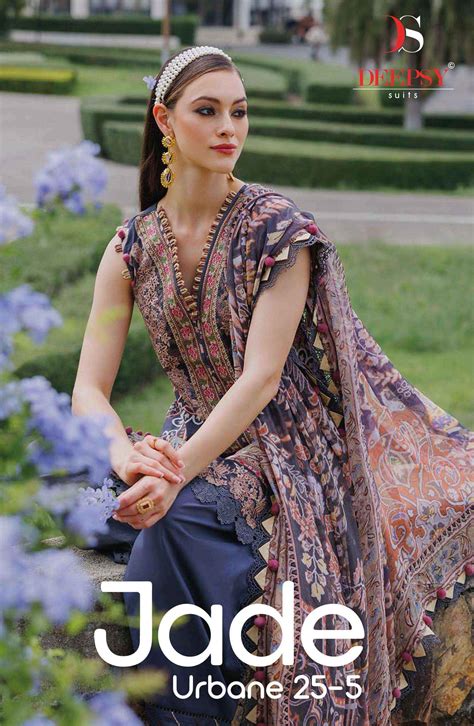 Deepsy Jade Urban 25-5 Cotton Dress Material pakistani suit