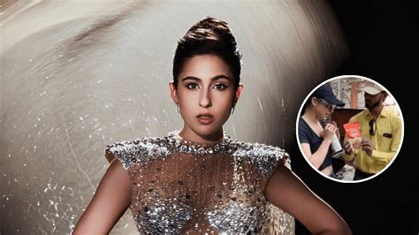 Man Makes Sara Ali Khan Promote His Brand For Free, Video Goes Viral ...