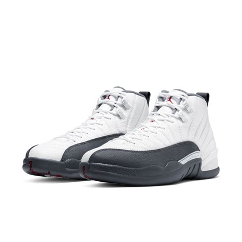 Air Jordan 12 'White/Dark Grey' Release Date. Nike SNKRS