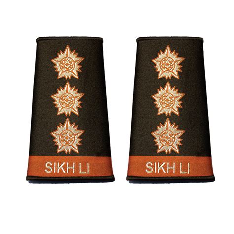 Find Your Perfect Army Rank Epaulettes at Olive Planet