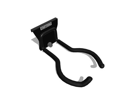 CRAFTSMAN VERSATRACK 3.25-in Black Steel Multipurpose Hook CMST82609VT ...