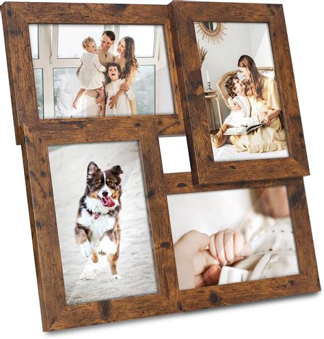 Amazon.com - Samdola Picture Frame 4x6 Collage Frame for 4 Photo ...