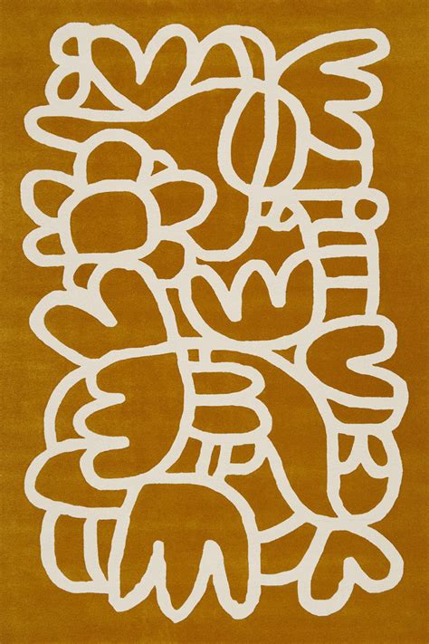 Colorful Squiggle Pattern Rug Purple 8x11 Jewel Carpet