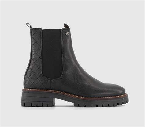 Barbour Evie Chelsea Boots Black - Women's Ankle Boots