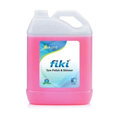 Fiki- C4 Tyre Polish & Shinner (Natural Water Based) - 5 Litre can ...