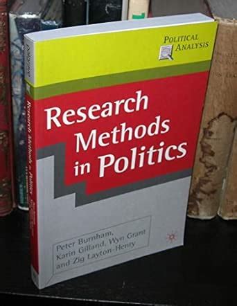 Buy Research Methods in Politics (Political Analysis) Book Online at ...