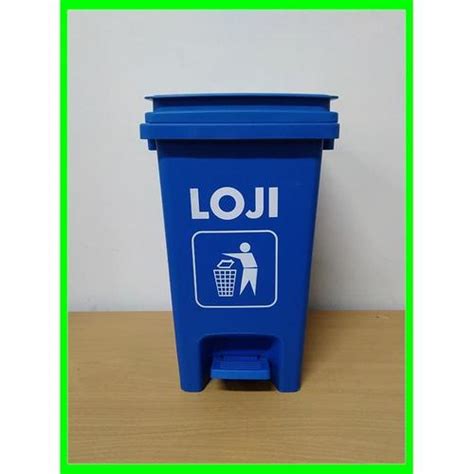 Jual Tempat Sampah kecil Kecil Injak kapasitas 15 liter TB-15E1 ...