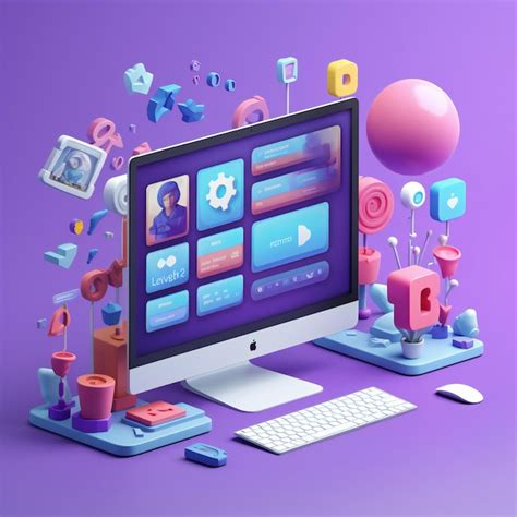 Image result for Isometric Computer Screen