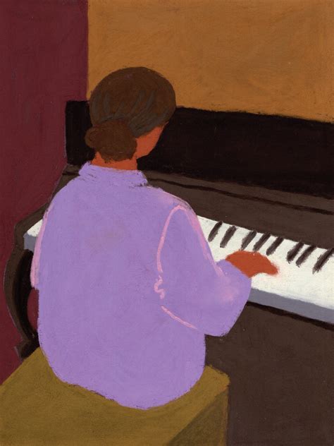 Art Print | Piano lesson – The Ink Bucket