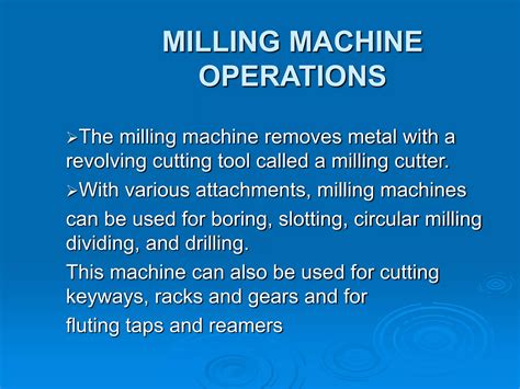 Image result for Milling Machine Operation