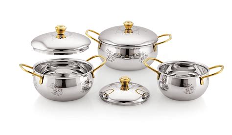 Get Your Steel Serving Set - 3 Pcs Today | Lizza Kitchenware