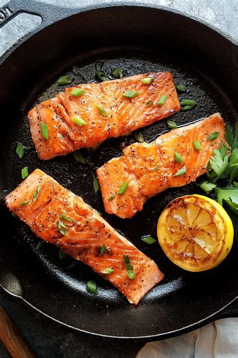 How To Cook Marinated Salmon In Cast Iron Skillet at Darcy Ryan blog