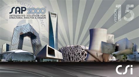 Tutorial SAP 2000 的图像结果