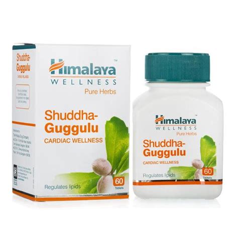 Buy Himalaya Shuddha Guggulu Tablts (60Tabs) at best price – Ayushmedi