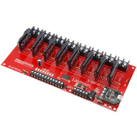 Reactor Sensor Controlled Relay 8-Channel Solid State + 8-Channel 8-Bit ...