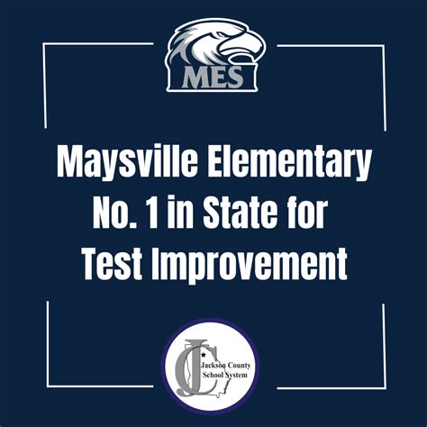 Maysville Elementary No. 1 in State for Third Grade Reading Improvement ...