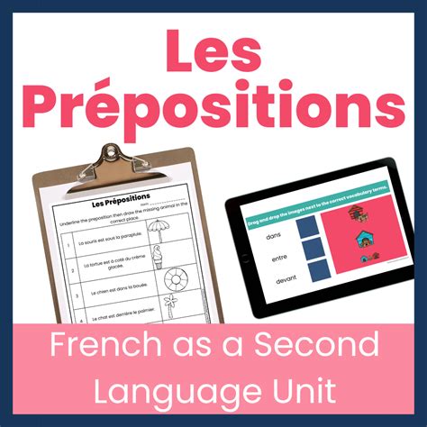 3 Fun & Effective Ways to Teach French Prepositions of Place to ...
