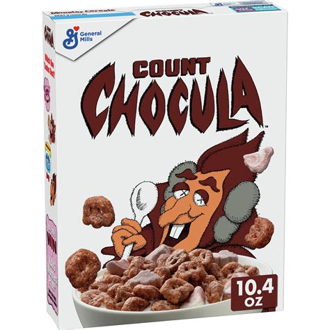 Count Chocula Cereal Box