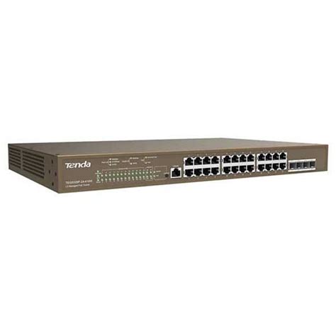 Tenda TEG5328P-24-410W Managed L3 Gigabit Ethernet (10/100/1000) Power ...