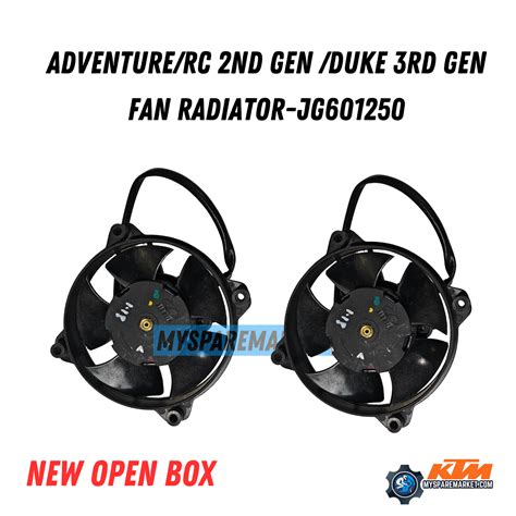 RADIATOR FAN [ADVENTURE GEN1/RC GEN 2/ DUKE 3RD GEN] -JG601250 [Open B ...