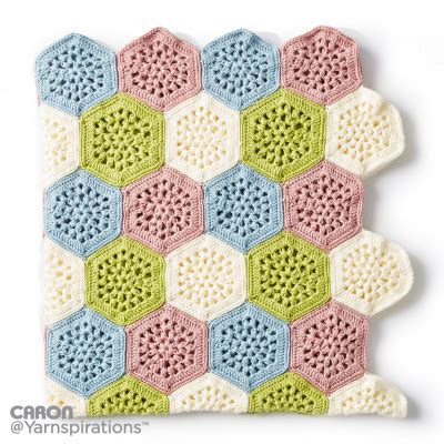 Crochet Patterns Galore - Crochet Hexagon Afghan