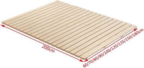Buy Folding Rollable Bed Board, Solid Wood Hard Bed Board 1.8m 1.5m 1 ...