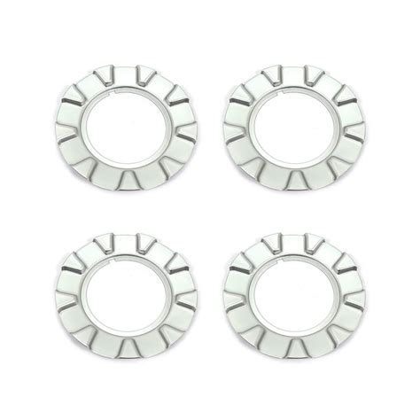 Buy 4X Rotiform Wheels Gloss Silver Wheel Center Hub Caps 6-1/16OD for ...