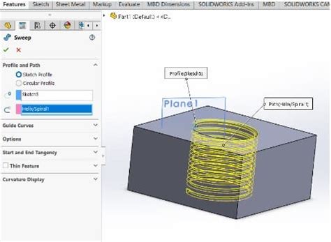External Threads SolidWorks 的图像结果