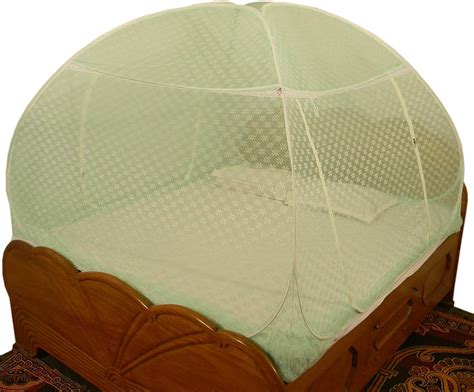 Healthy Sleeping Foldable Pop up Polyester Mosquito Net for Double Bed ...