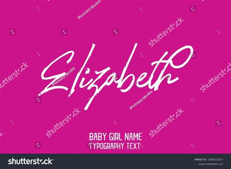Cursive Elizabeth