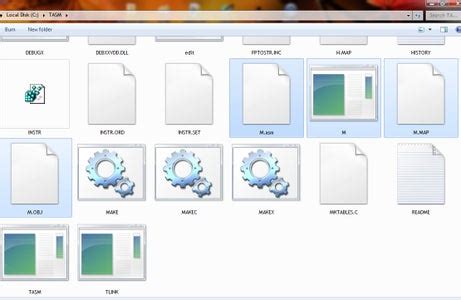 Image result for Commands for Run a Assembly Program in Windows 11 Using TASM