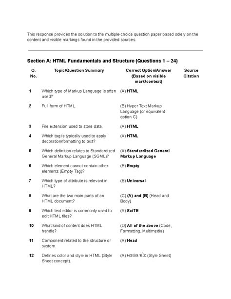 Guide Book for Case Study: HTML & Spreadsheet Functions (CS101) - Studocu