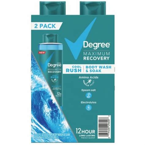 Degree Body Wash & Soak, Cool Rush (22 fl oz) Delivery or Pickup Near ...