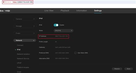 How to use NVR IPv6 | TP-Link India