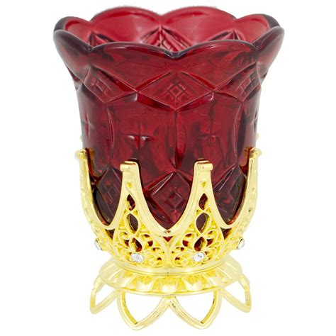 Stono kandilo - crveno