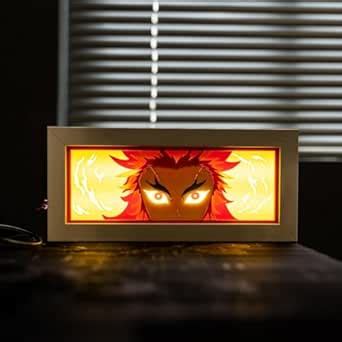 Buy ARTIFYM2M RENGOKU Anime 3D Shadow/Light Box Night Lamp Online at ...