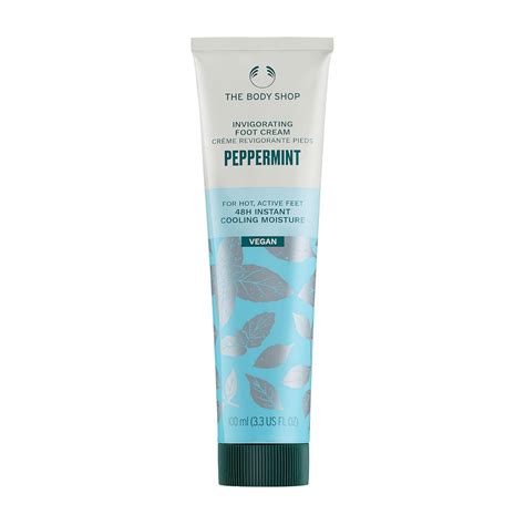 The Body Shop Peppermint Invigorating Foot Cream-100 ML -Instantly ...