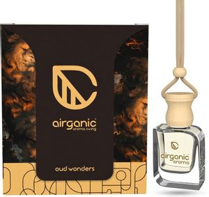 Airganic Aroma Swing-Oud Wonders-Essential Oils in Glass Bottle with ...