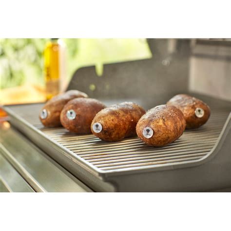 Weber 6-Pack Stainless Steel Potato Nails in the Grilling Tools ...